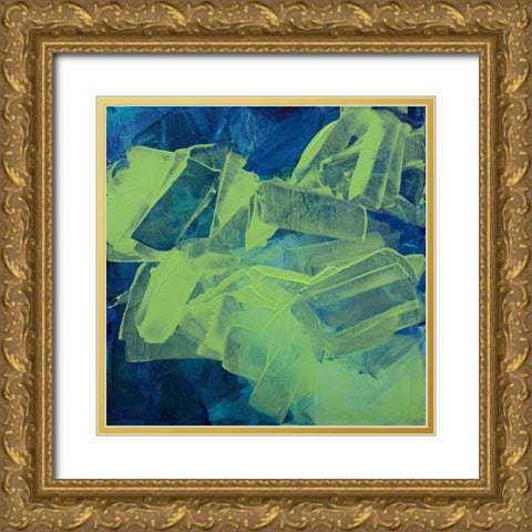 Lime and the Coconut I Gold Ornate Wood Framed Art Print with Double Matting by Guererra, Teodora