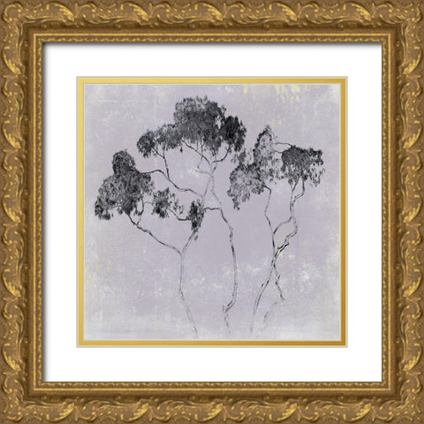 Adajio II Gold Ornate Wood Framed Art Print with Double Matting by Aryai, Sia