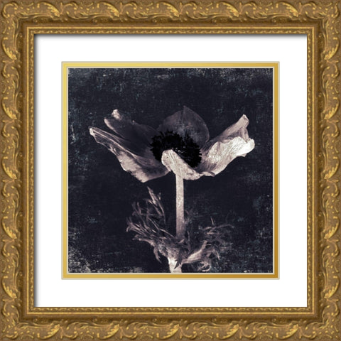 Aurora Blooms I Gold Ornate Wood Framed Art Print with Double Matting by Aryai, Sia