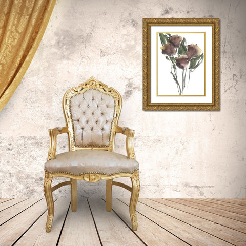 Growing Wild I Gold Ornate Wood Framed Art Print with Double Matting by Harper, Ethan