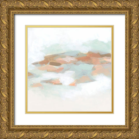 Blueridge Clouds II Gold Ornate Wood Framed Art Print with Double Matting by Vess, June Erica