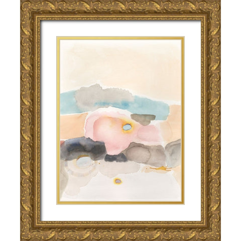 Desert Canyon I Gold Ornate Wood Framed Art Print with Double Matting by Fuchs, Jodi