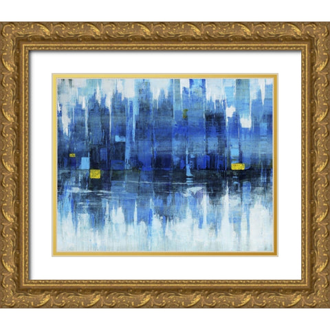 City Keep Gold Ornate Wood Framed Art Print with Double Matting by Schicker, Joshua