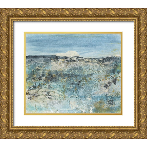 Pattern of Peace II Gold Ornate Wood Framed Art Print with Double Matting by Bramma, Lila