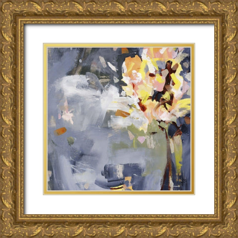 Trixie I Gold Ornate Wood Framed Art Print with Double Matting by Maas, Jodi