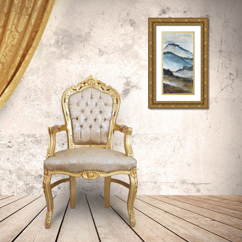 Ancient View II Gold Ornate Wood Framed Art Print with Double Matting by Bramma, Lila