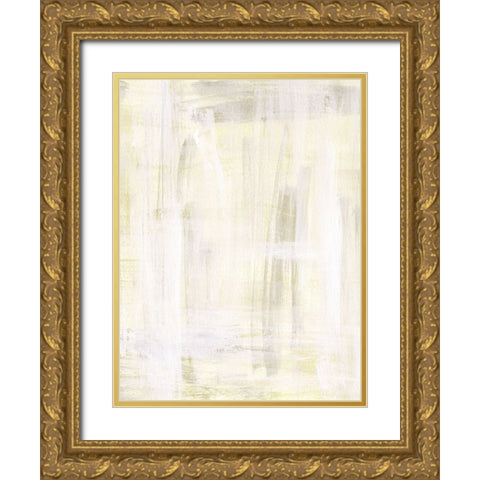 On a Sunbeam II Gold Ornate Wood Framed Art Print with Double Matting by Wang, Melissa