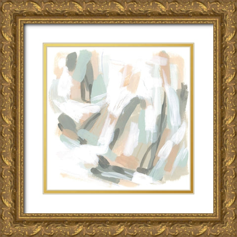 Riff Time I Gold Ornate Wood Framed Art Print with Double Matting by Vess, June Erica