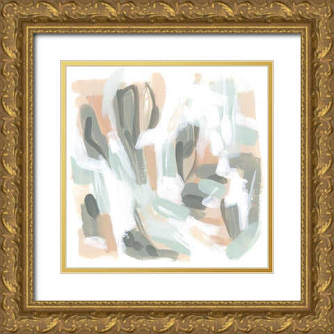 Riff Time II Gold Ornate Wood Framed Art Print with Double Matting by Vess, June Erica