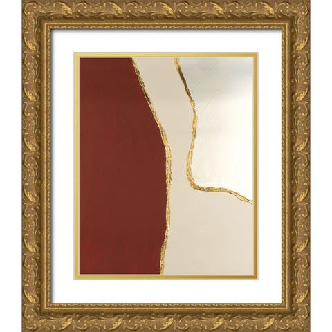 Allspice I Gold Ornate Wood Framed Art Print with Double Matting by Lam, Vanna