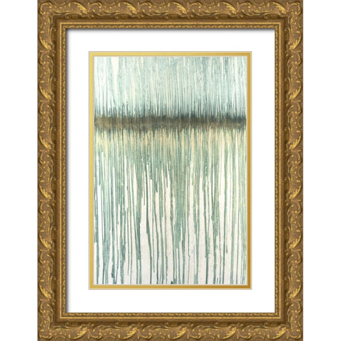 Embellished Canopy II Gold Ornate Wood Framed Art Print with Double Matting by Lam, Vanna