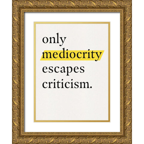 Bro-Inspo II Gold Ornate Wood Framed Art Print with Double Matting by Green, Jacob