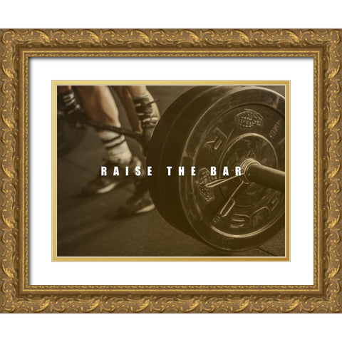 Bro-Inspo VI Gold Ornate Wood Framed Art Print with Double Matting by Green, Jacob