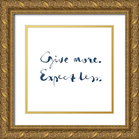 American Aspiration I Gold Ornate Wood Framed Art Print with Double Matting by Green, Jacob