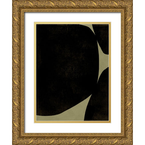Heirloom Orbs I Gold Ornate Wood Framed Art Print with Double Matting by Green, Jacob