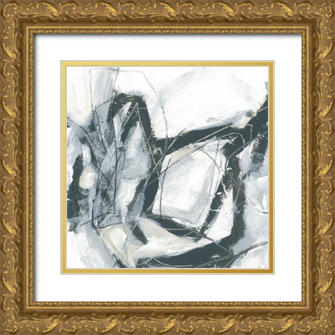 Curated Marks I Gold Ornate Wood Framed Art Print with Double Matting by Vess, June Erica