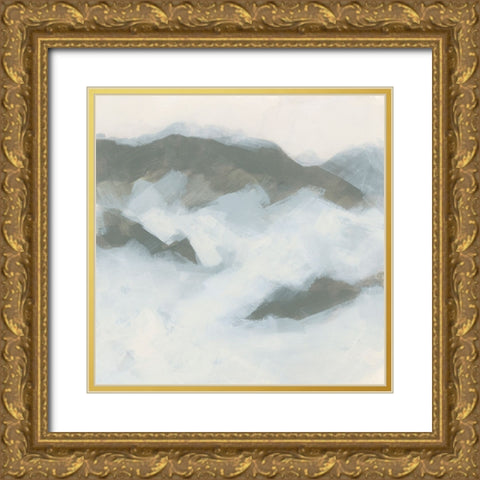 Valley Veil I Gold Ornate Wood Framed Art Print with Double Matting by Vess, June Erica