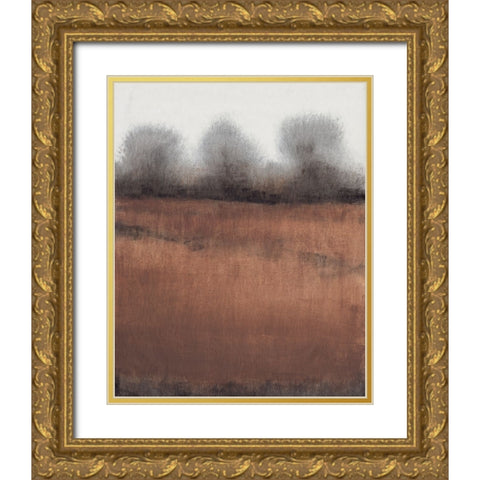 Frosty Weather I Gold Ornate Wood Framed Art Print with Double Matting by OToole, Tim