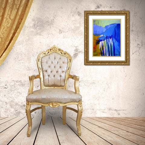 Fertile Dreams II Gold Ornate Wood Framed Art Print with Double Matting by Fagan, Dorothy