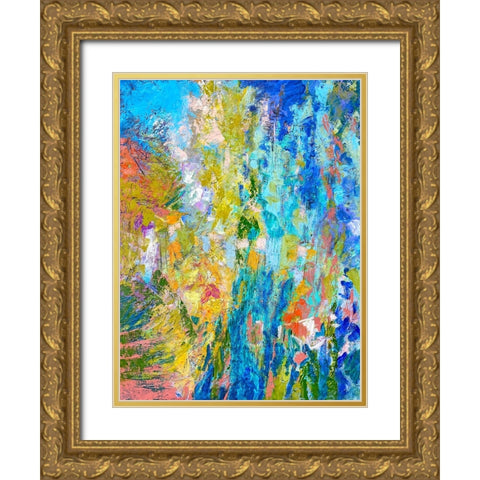Fledgling I Gold Ornate Wood Framed Art Print with Double Matting by Fagan, Dorothy