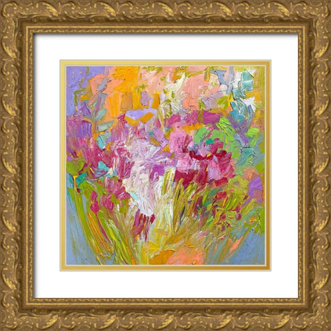 Hum Along With Me I Gold Ornate Wood Framed Art Print with Double Matting by Fagan, Dorothy