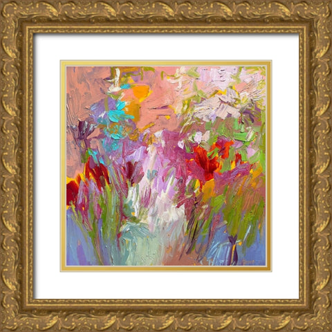 Hum Along With Me II Gold Ornate Wood Framed Art Print with Double Matting by Fagan, Dorothy