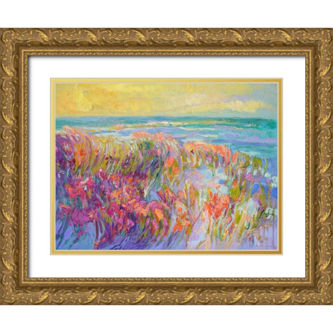 Summer Sanctuary Gold Ornate Wood Framed Art Print with Double Matting by Fagan, Dorothy