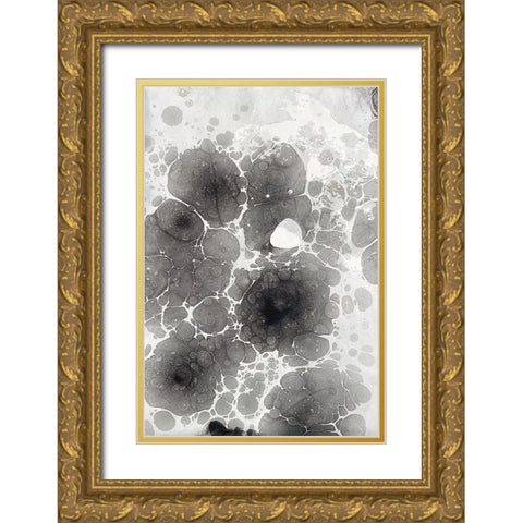 Marbling I Gold Ornate Wood Framed Art Print with Double Matting by Ferrell, Erin McGee