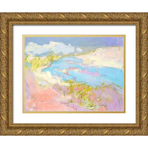 Got a Hold on Me Gold Ornate Wood Framed Art Print with Double Matting by Fagan, Dorothy