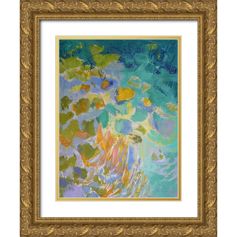 Lift Me Fly Me Gold Ornate Wood Framed Art Print with Double Matting by Fagan, Dorothy