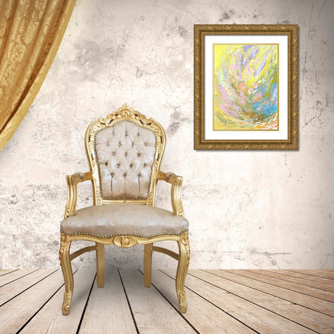 Approaching Equinox Gold Ornate Wood Framed Art Print with Double Matting by Fagan, Dorothy
