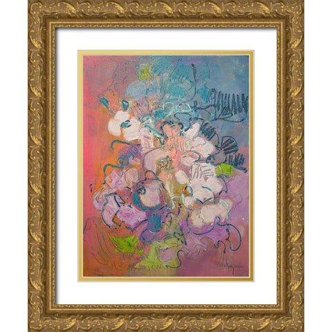 Archipelago Gold Ornate Wood Framed Art Print with Double Matting by Fagan, Dorothy