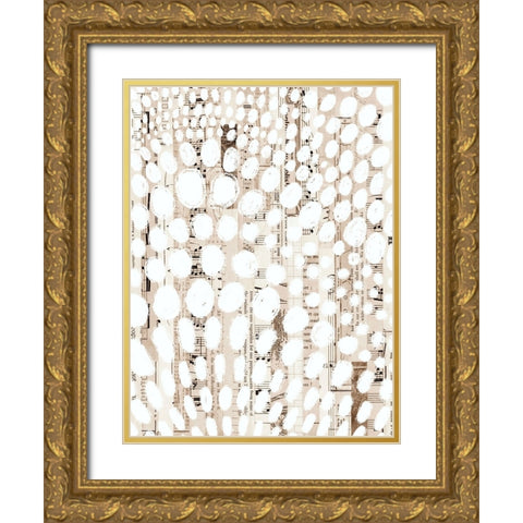 Vintage Pattern I Gold Ornate Wood Framed Art Print with Double Matting by Galapon, Nikki