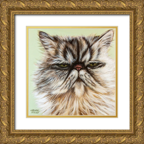 Persian Cat I Gold Ornate Wood Framed Art Print with Double Matting by Vitaletti, Carolee