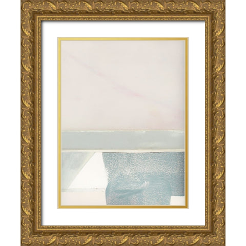 Couturier I Gold Ornate Wood Framed Art Print with Double Matting by Cartissi