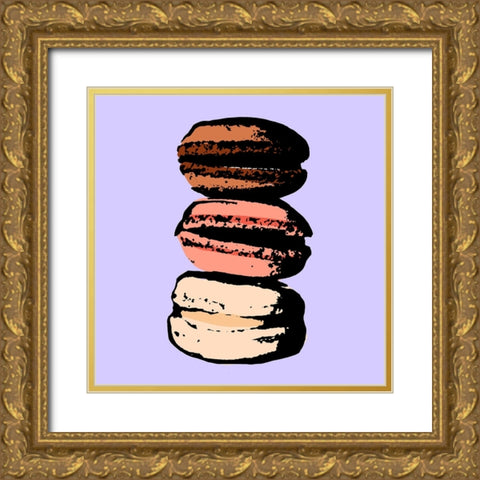Sweet Shop I Gold Ornate Wood Framed Art Print with Double Matting by Warren, Annie