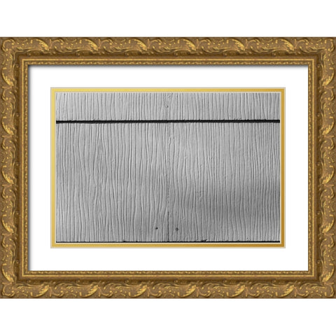 Found Textures I Gold Ornate Wood Framed Art Print with Double Matting by Johnson, Jason