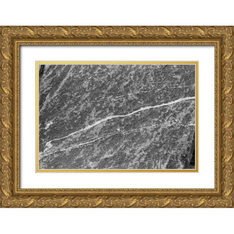 Found Textures IX Gold Ornate Wood Framed Art Print with Double Matting by Johnson, Jason