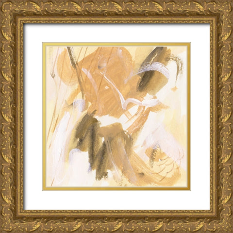 Lost in Autumn VI Gold Ornate Wood Framed Art Print with Double Matting by Wang, Melissa