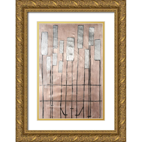 Clavichord I Gold Ornate Wood Framed Art Print with Double Matting by Willett, Michael