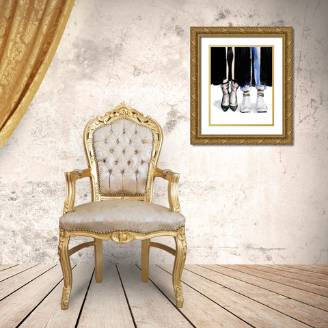 Graduation Day I Gold Ornate Wood Framed Art Print with Double Matting by Parker, Jennifer Paxton