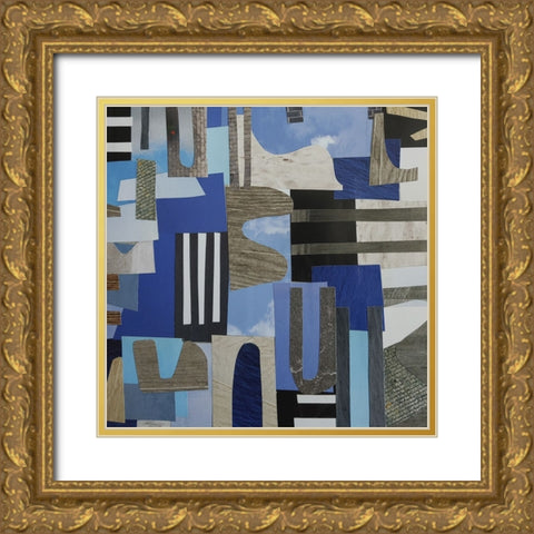 Skies Over the Loire Valley II Gold Ornate Wood Framed Art Print with Double Matting by Good, Coco