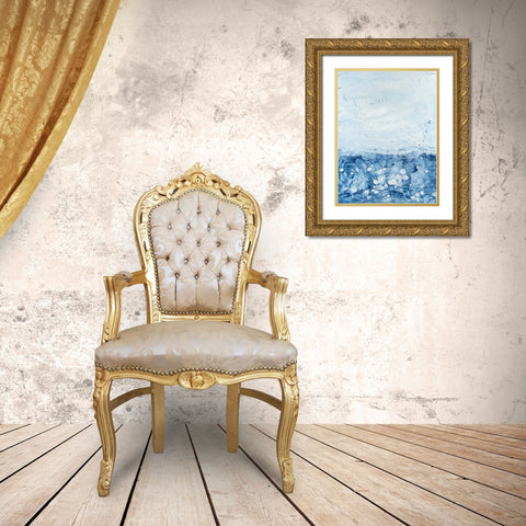 Stonewashed I Gold Ornate Wood Framed Art Print with Double Matting by Willett, Michael