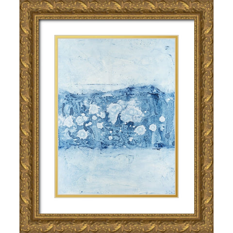 Stonewashed II Gold Ornate Wood Framed Art Print with Double Matting by Willett, Michael