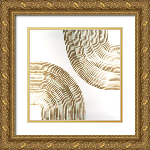 Sisal I Gold Ornate Wood Framed Art Print with Double Matting by Lam, Vanna