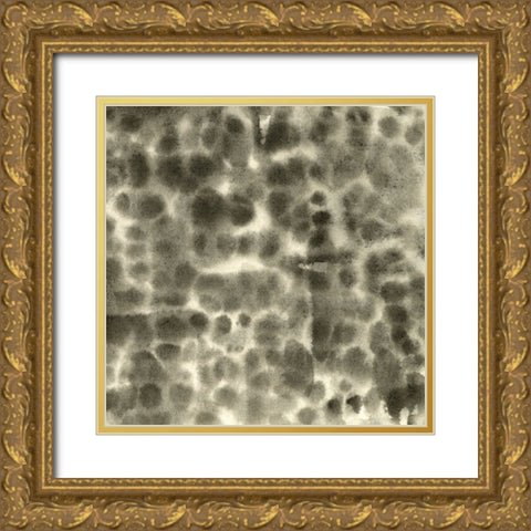 Leopard Fade I Gold Ornate Wood Framed Art Print with Double Matting by Caroline, Emma