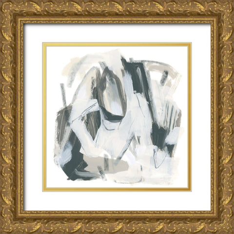 Neutral Capacity IV Gold Ornate Wood Framed Art Print with Double Matting by Vess, June Erica