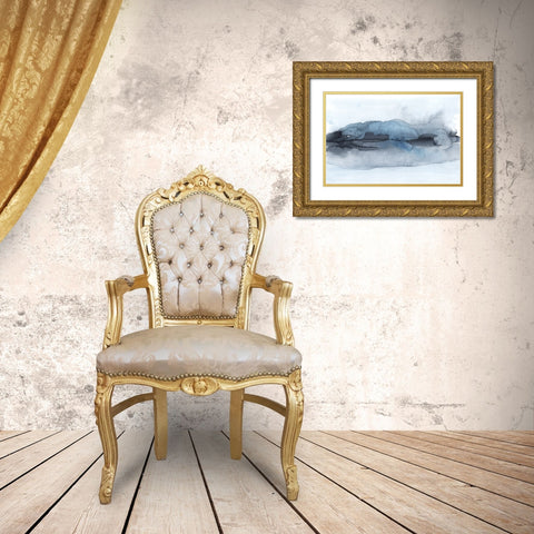 The Calm Before a Storm Gold Ornate Wood Framed Art Print with Double Matting by Haase, Andrea