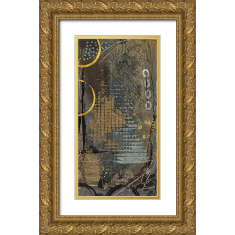 Urban Luxury III Gold Ornate Wood Framed Art Print with Double Matting by Haase, Andrea