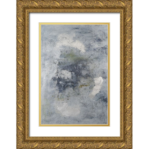 Indigo Dreamscape I Gold Ornate Wood Framed Art Print with Double Matting by Willett, Michael